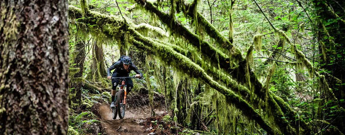 Scotty Laughland during H+I Adventures Mountain Bike Tour British Columbia as seen in our Top 10 MTB Photos blog.