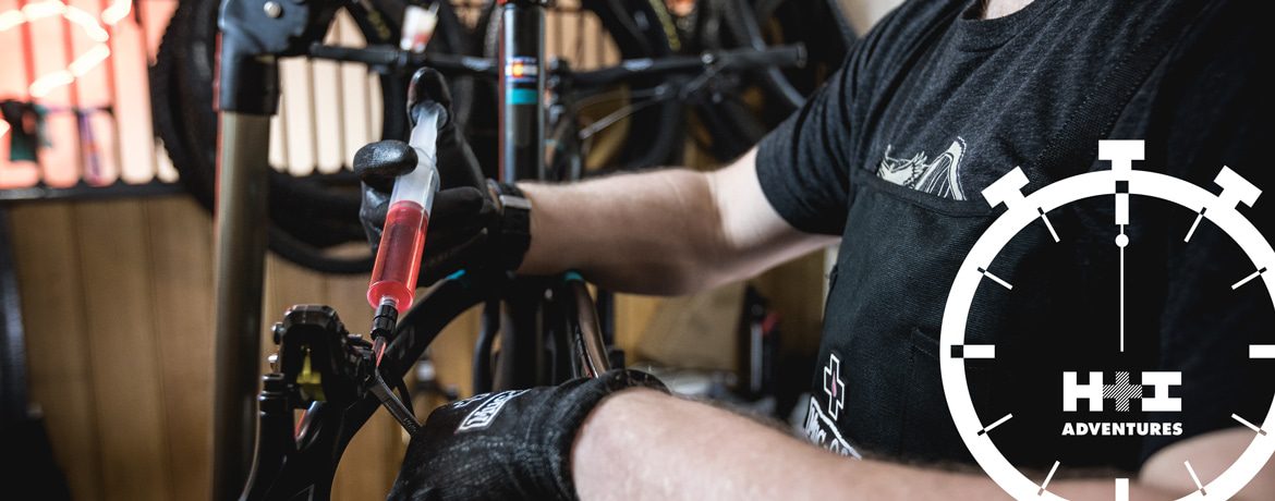 how to bleed Shimano brakes - the MTB Minute