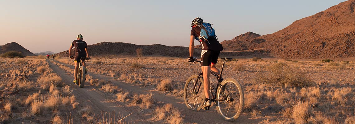 Meet your mountain bike guide in Namiba