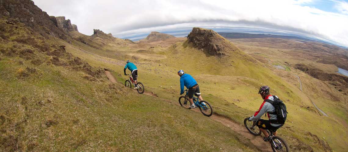 Mountain biking Isle of Skye Scotland with H+I Adventures, Danny Macaskill Scotland video