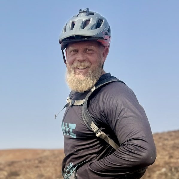 Marcel Meier, mountain bike guide in Namibia