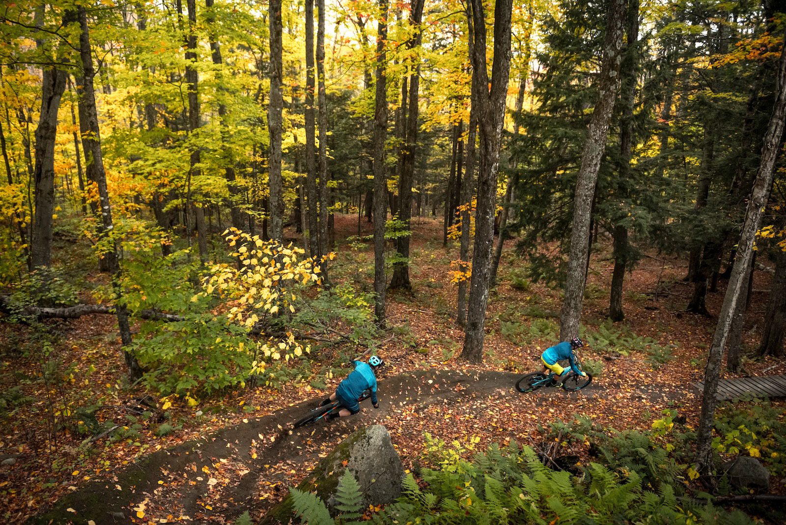 2 yeti Freaks riding at Yeti Gathering Vermont