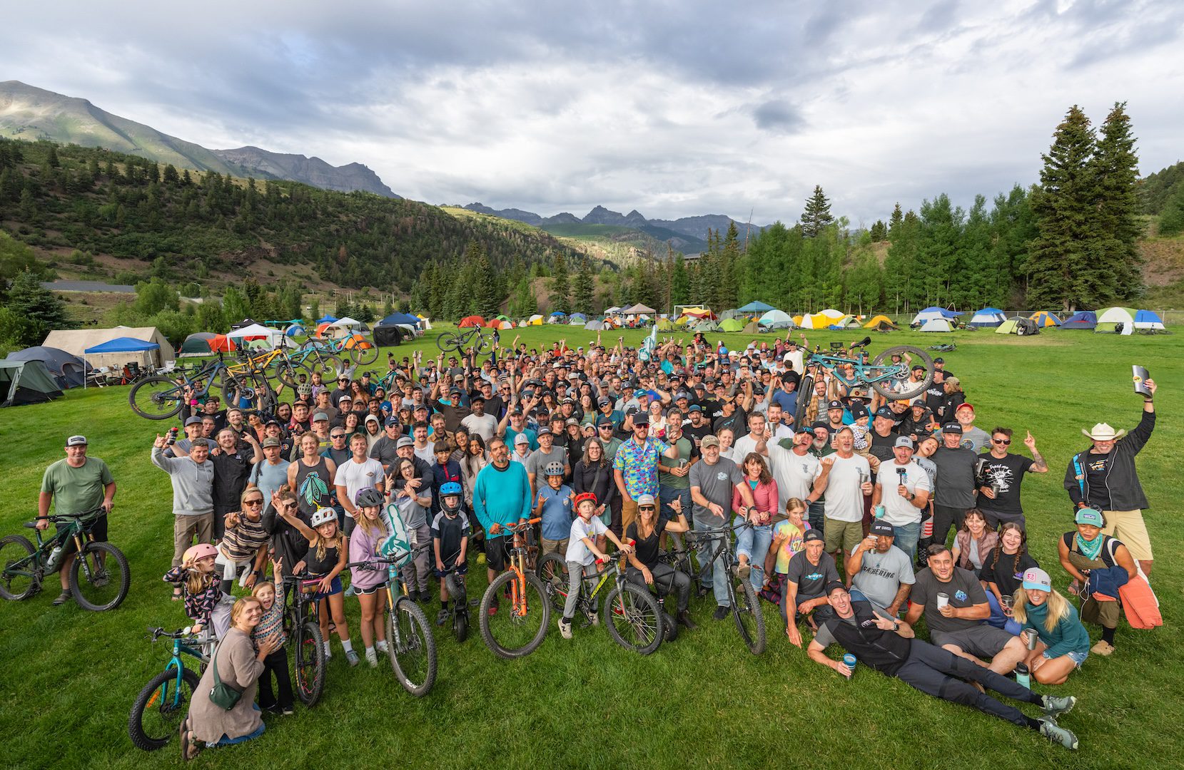 Group shot at Yeti Gathering Colorado