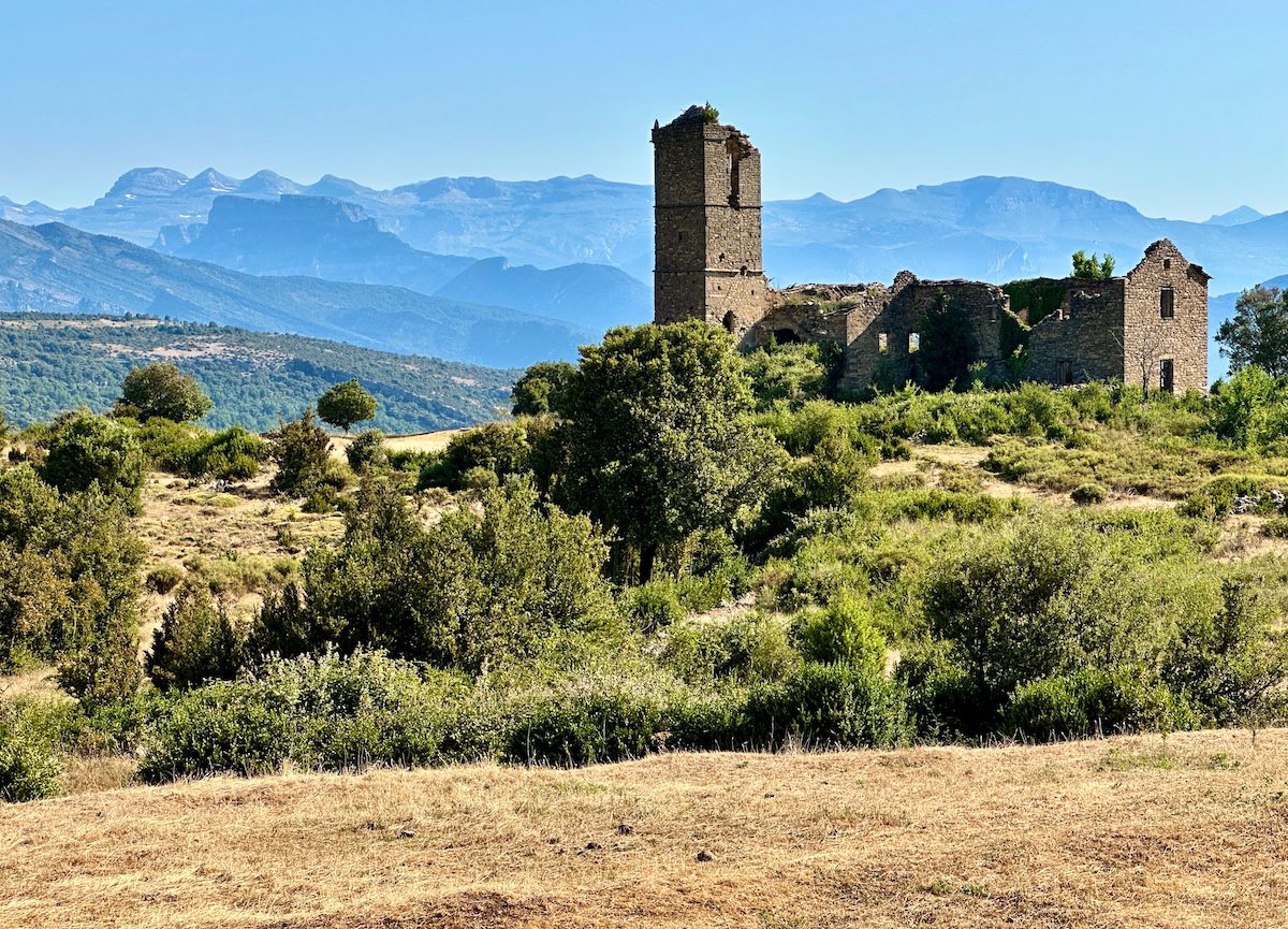 Ancient church Spanish Pyrenees